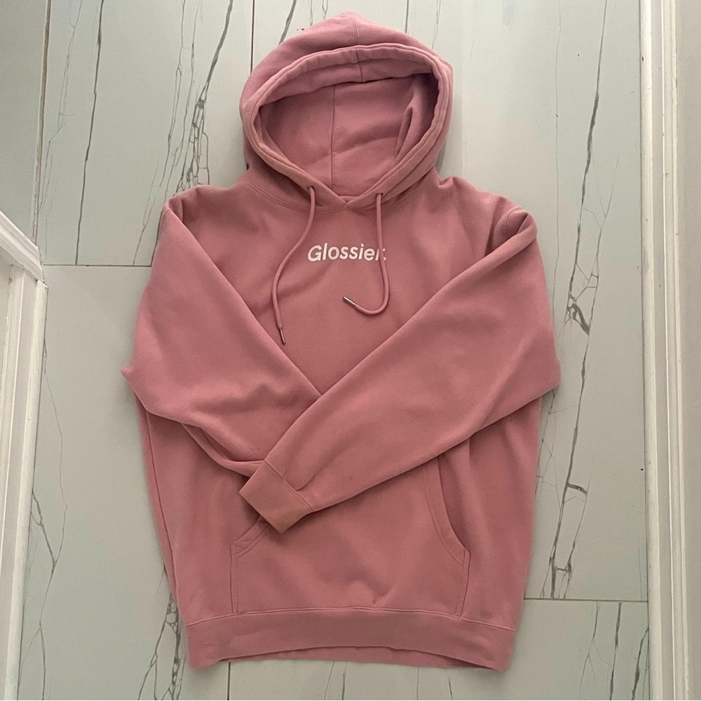Glossier Pink Hoodie